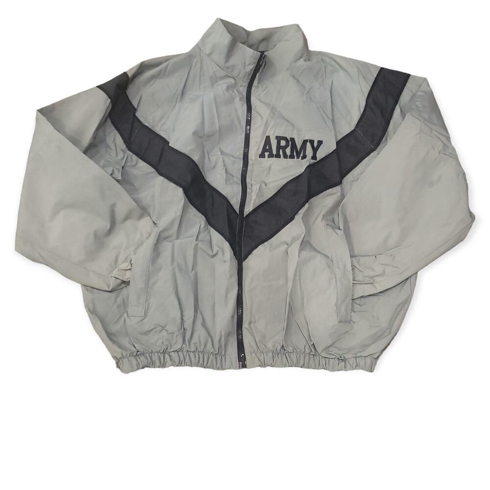 Army Wind Breaker Jacket Physical Fitness Uniform w. Pockets